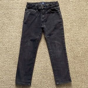 Gap Regular Stretch Slim black wash jeans Size 5